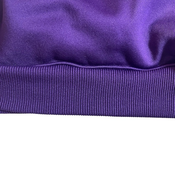 GEN 2 LSU PURPLE & YELLOW 1/4 ZIP YOUTH/WOMENS HOODIE SZ LG 14/16 - Picture 6 of 13